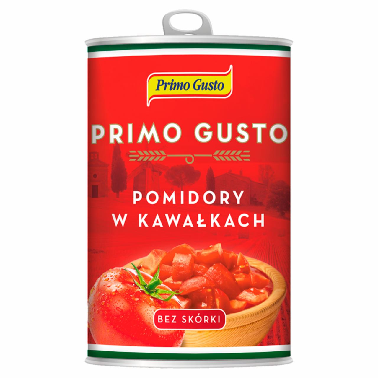 Zdjęcia - Primo Gusto Pomidory krojone bez skórki 400 g