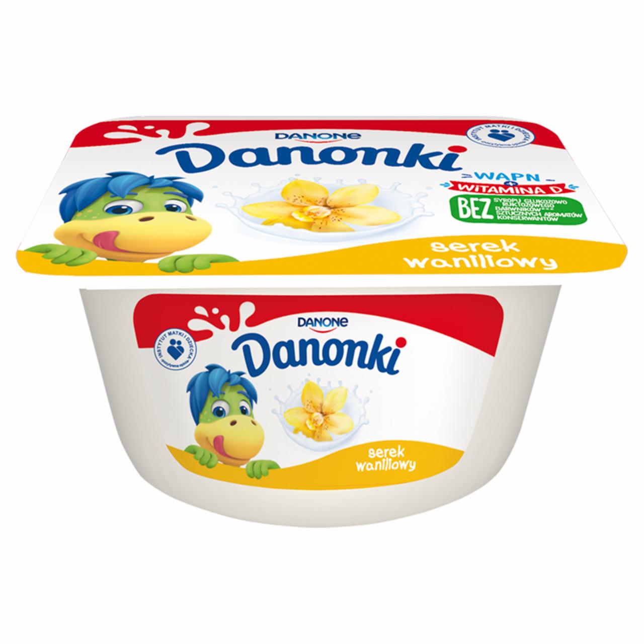 Zdjęcia - Danone Danonki Serek waniliowy 115 g