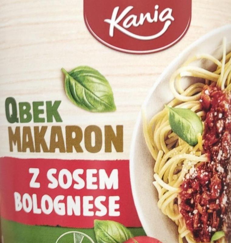 Zdjęcia - QBEC Makaron z sosem bolognese Kania