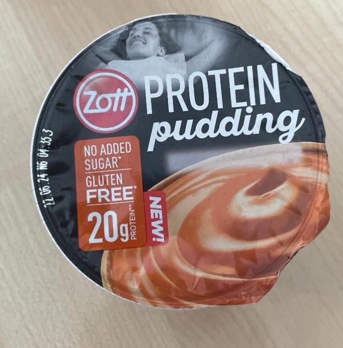 Zdjęcia - Protein pudding caramel Zott