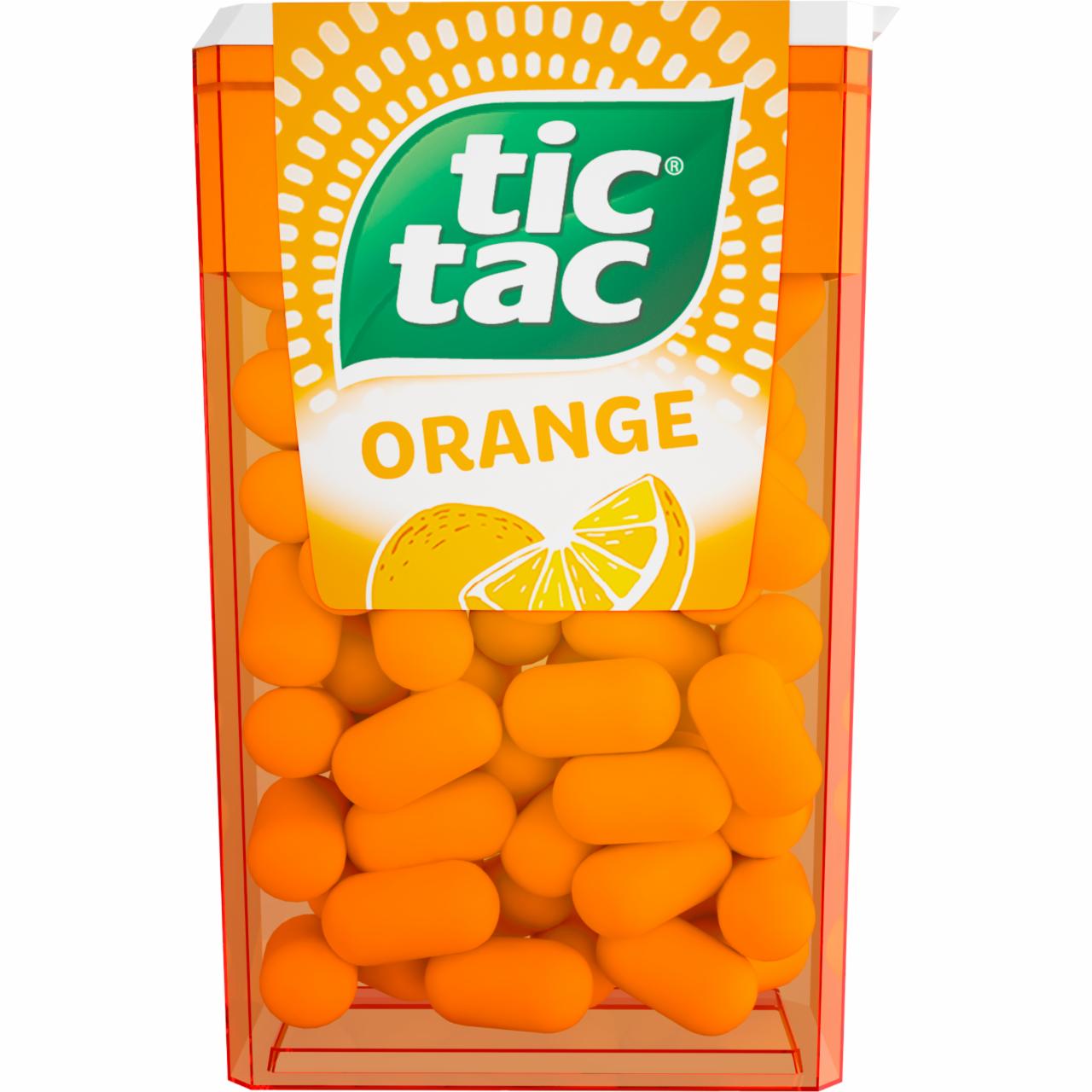 Zdjęcia - Tic Tac Drażetki o smaku pomarańczowym 54 g