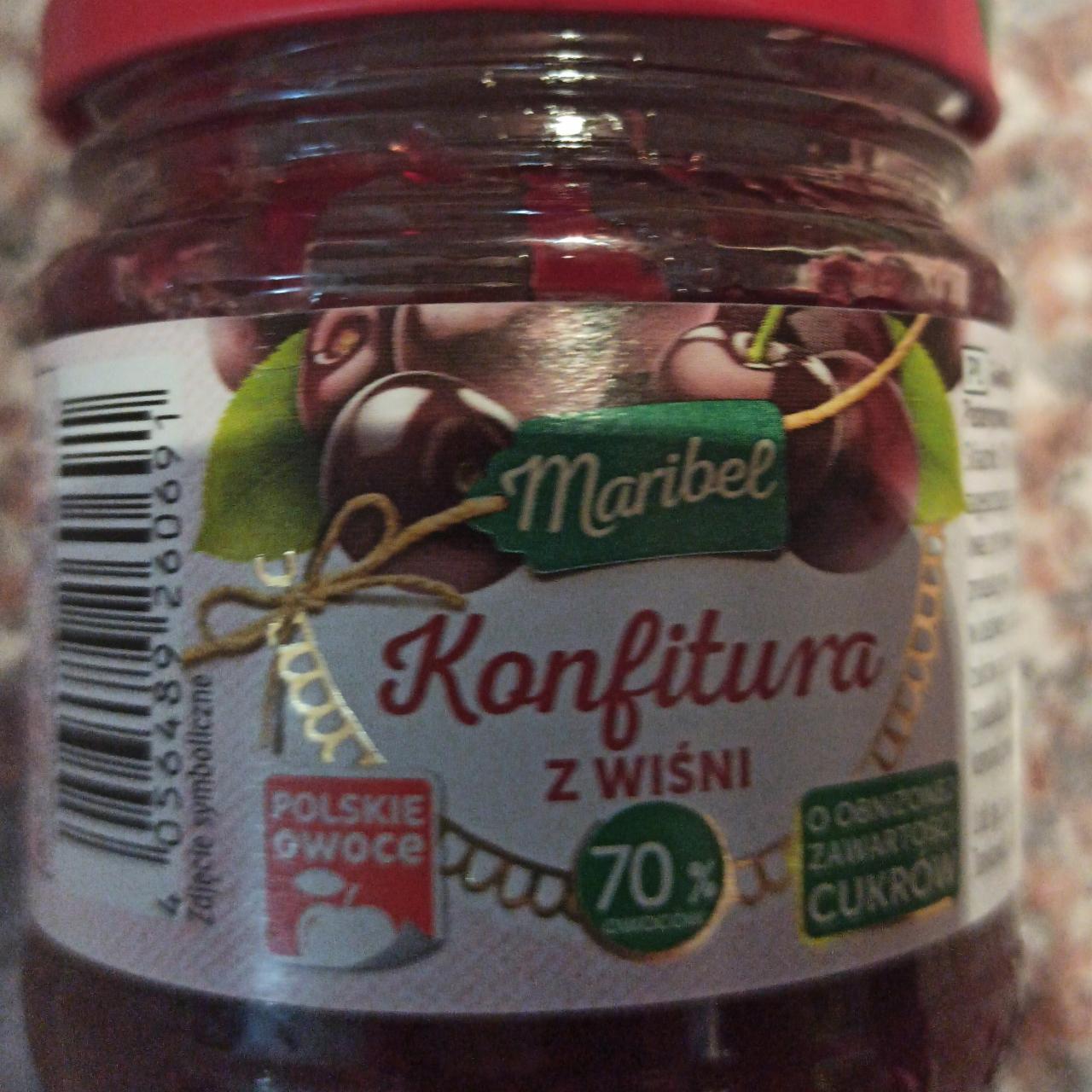 Zdjęcia - Konfitura z wiśni 70% owoców Maribel