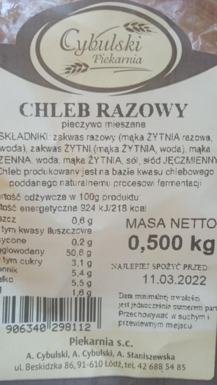 Zdjęcia - chleb razowy Cybulski