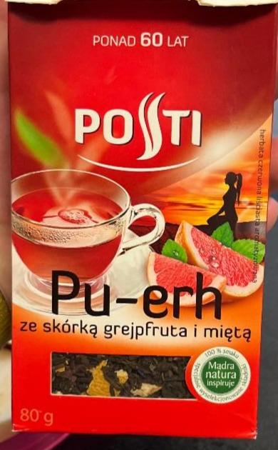 Zdjęcia - Pu-erh ze skórką grejpfruta i miętą Posti