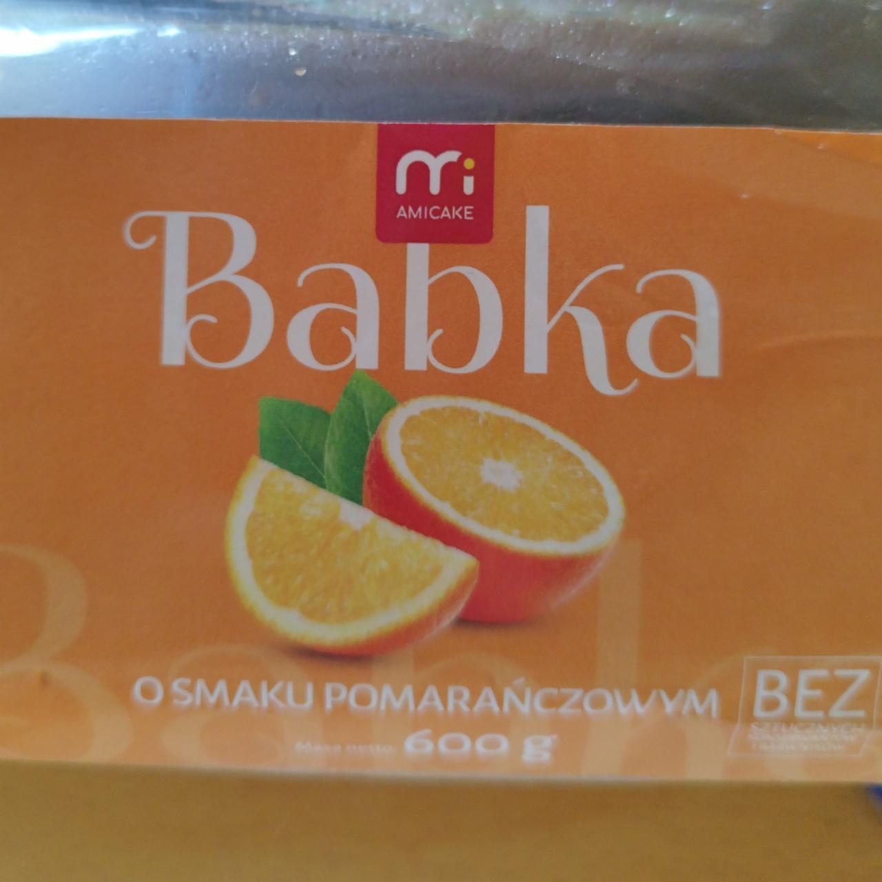 Zdjęcia - Babka o smaku pomarańczowym Amicake