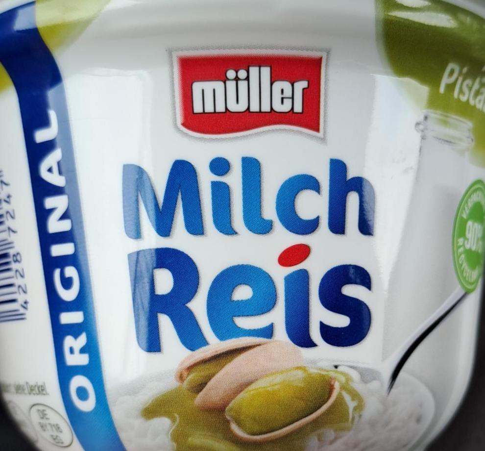 Zdjęcia - Milch Reis Pistazie Muller