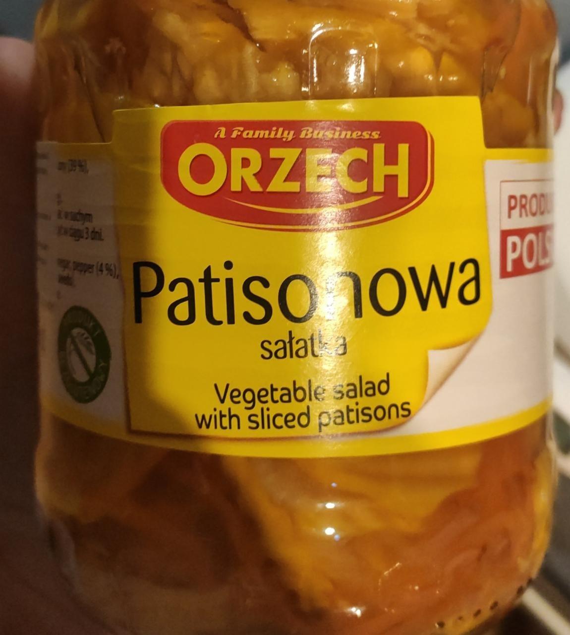 Zdjęcia - Patisonowa sałatka Orzech