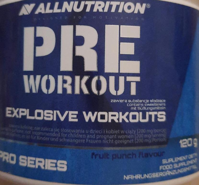 Zdjęcia - Allnutrition pre workout