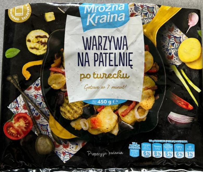 Zdjęcia - Warzywa na patelnię po turecku Mroźna Kraina