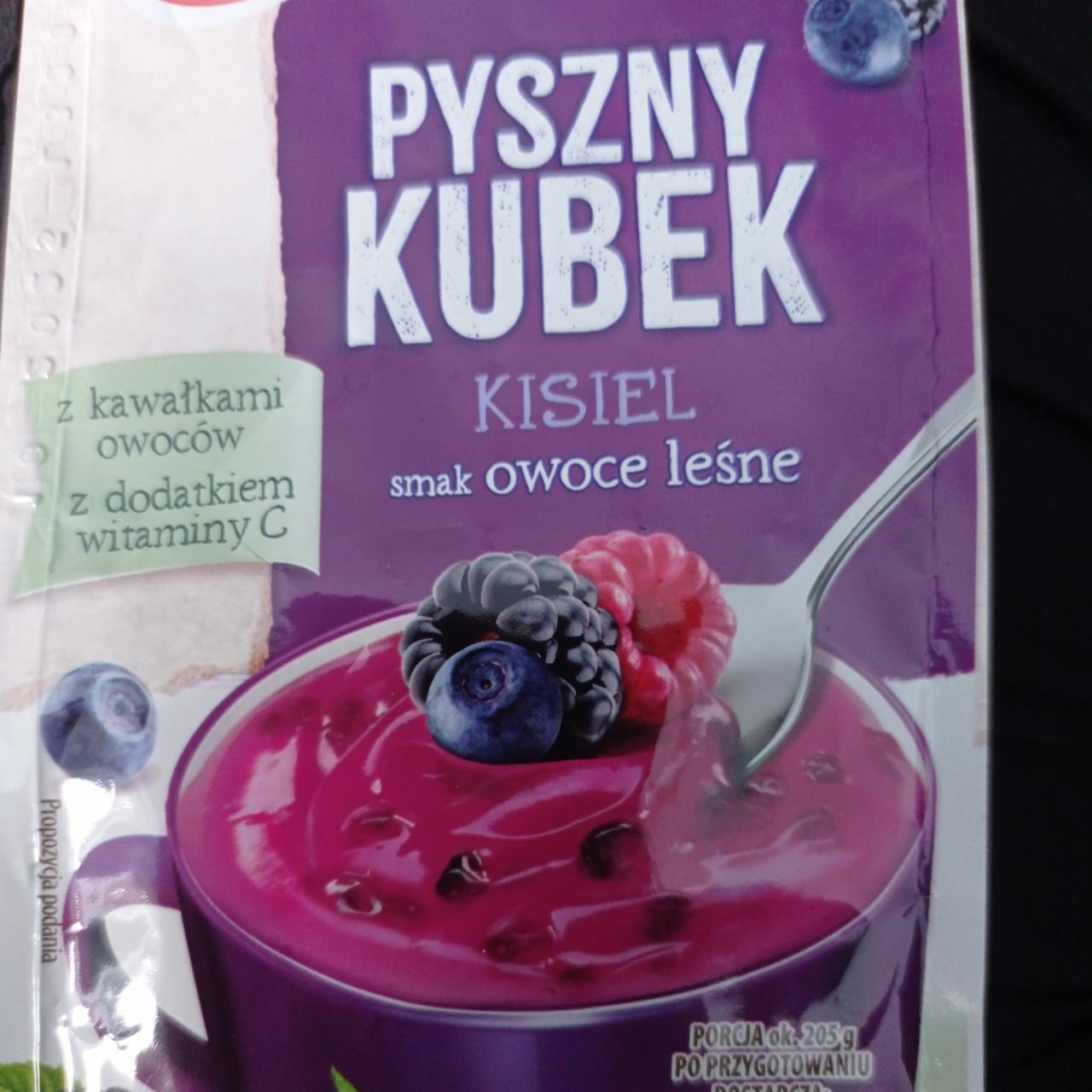 Zdjęcia - Pyszny kubek kisiel smak owoce leśne Twój deser