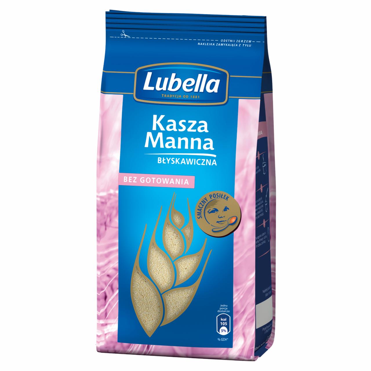 Zdjęcia - Kasza manna błyskawiczna 500 g Lubella