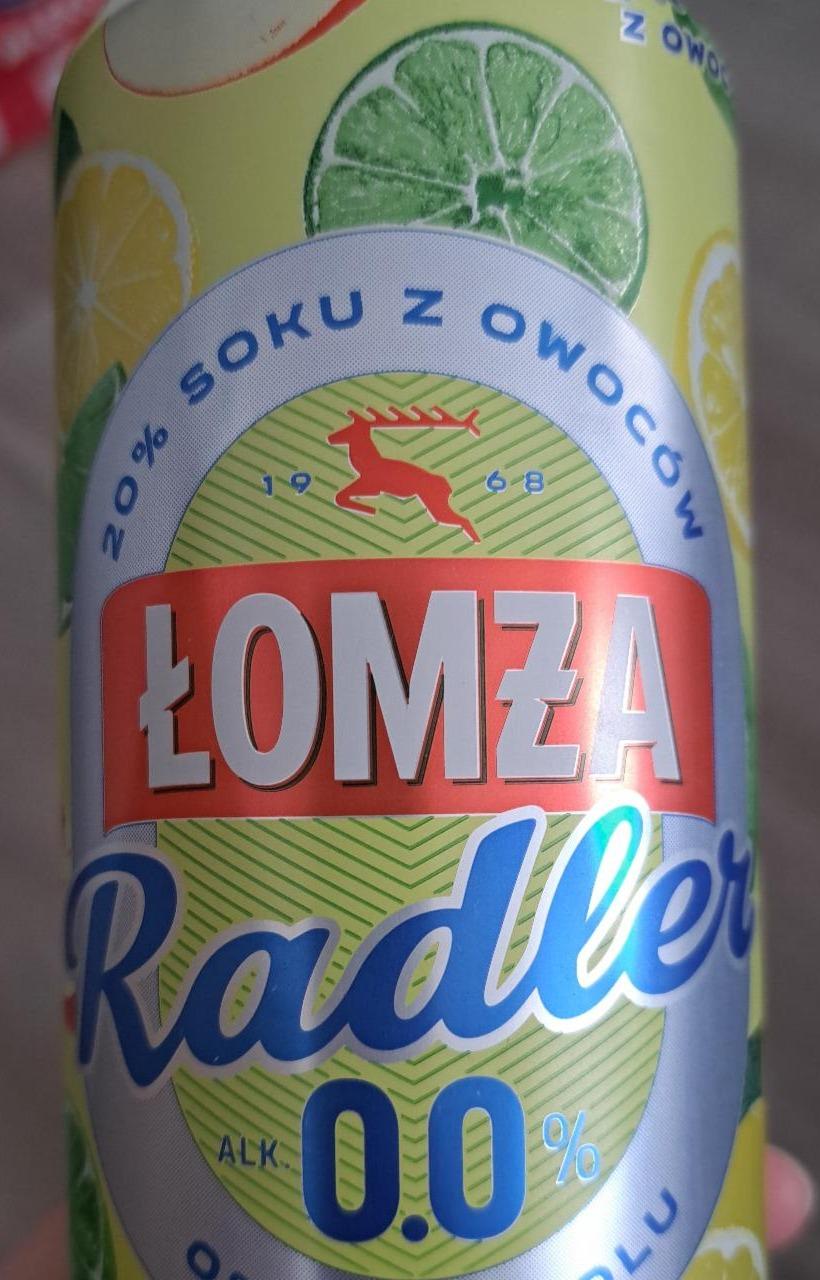 Zdjęcia - Radler Cytryna - Limonka 0,0% Łomża