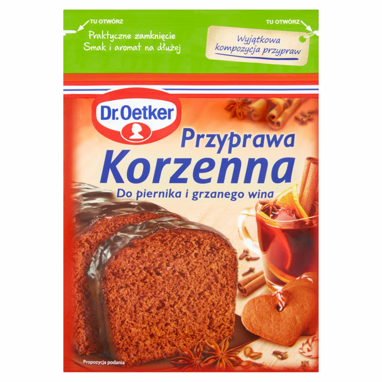 Zdjęcia - Dr. Oetker Przyprawa korzenna do piernika i grzanego wina 40 g