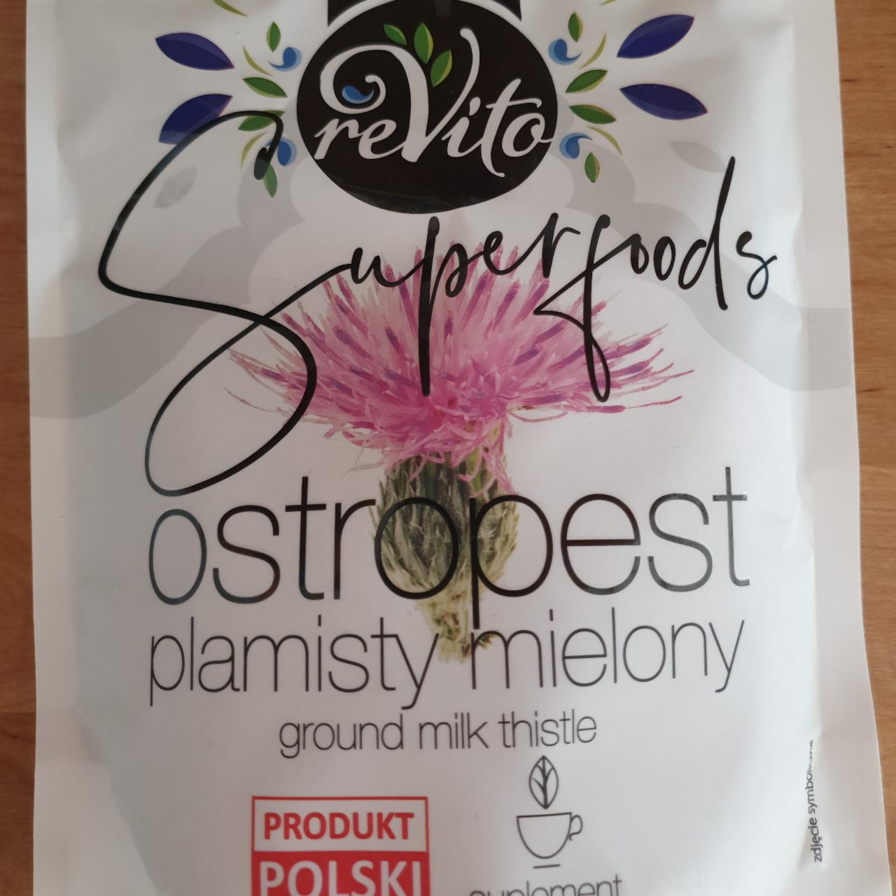 Zdjęcia - Superfoods Ostropest plamisty mielony ReVito