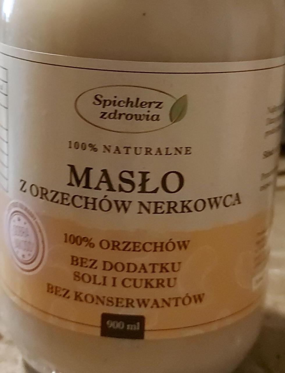 Zdjęcia - Masło z orzechów nerkowca Spichlerz zdrowia