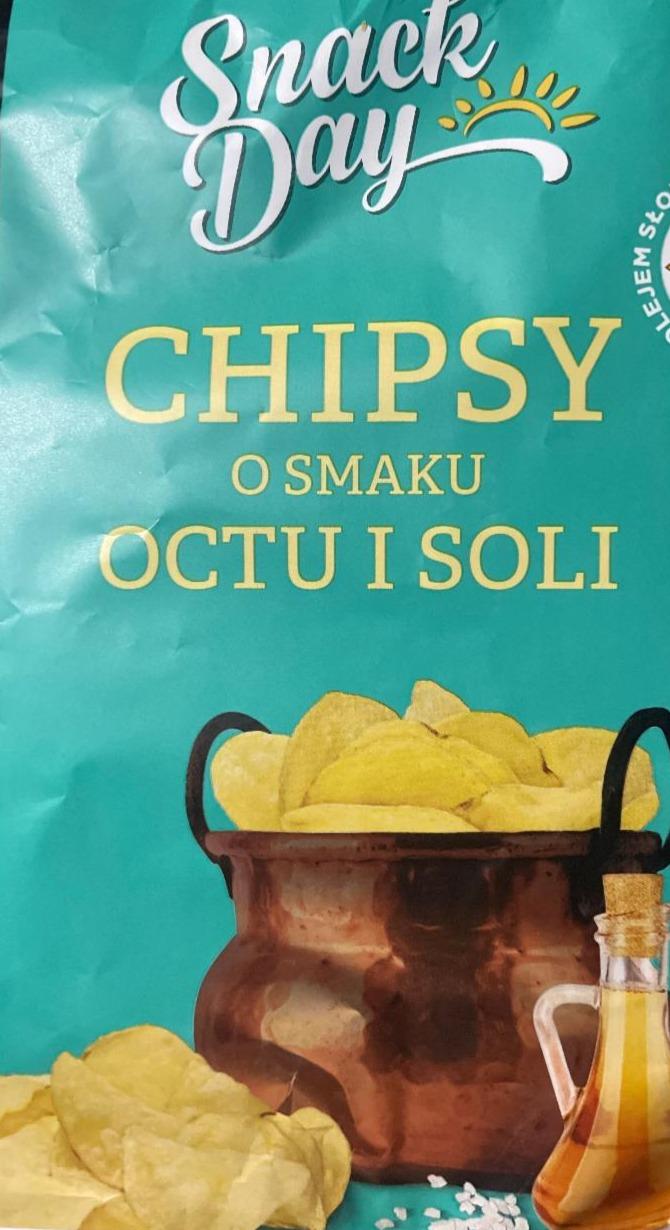 Zdjęcia - Chipsy o smaku octu i soli Snack Day