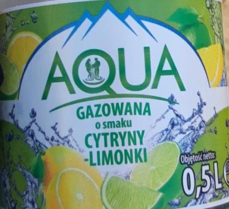 Zdjęcia - Woda smakowa Aqua ctryna limonka