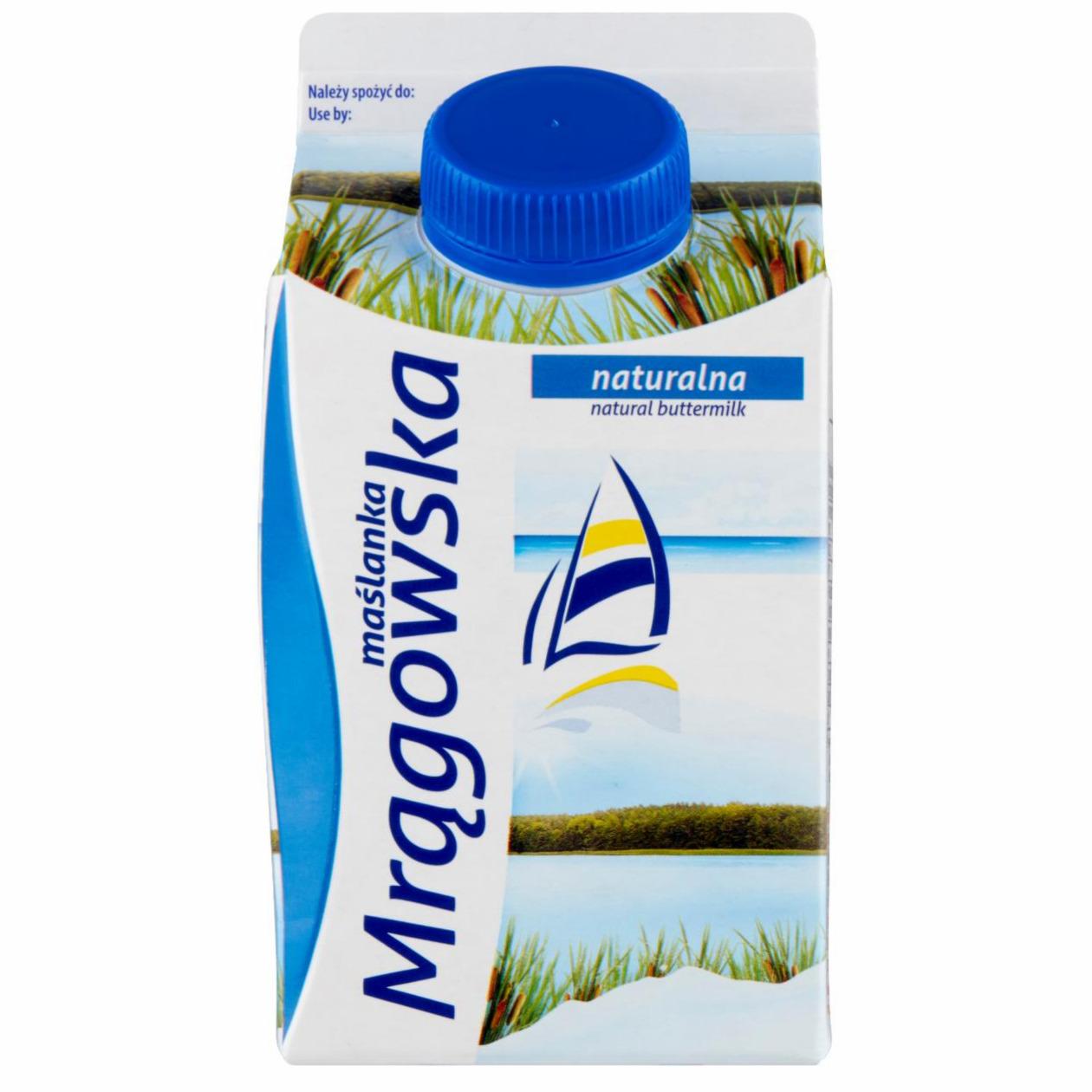 Zdjęcia - Mlekpol Maślanka Mrągowska naturalna 500 ml