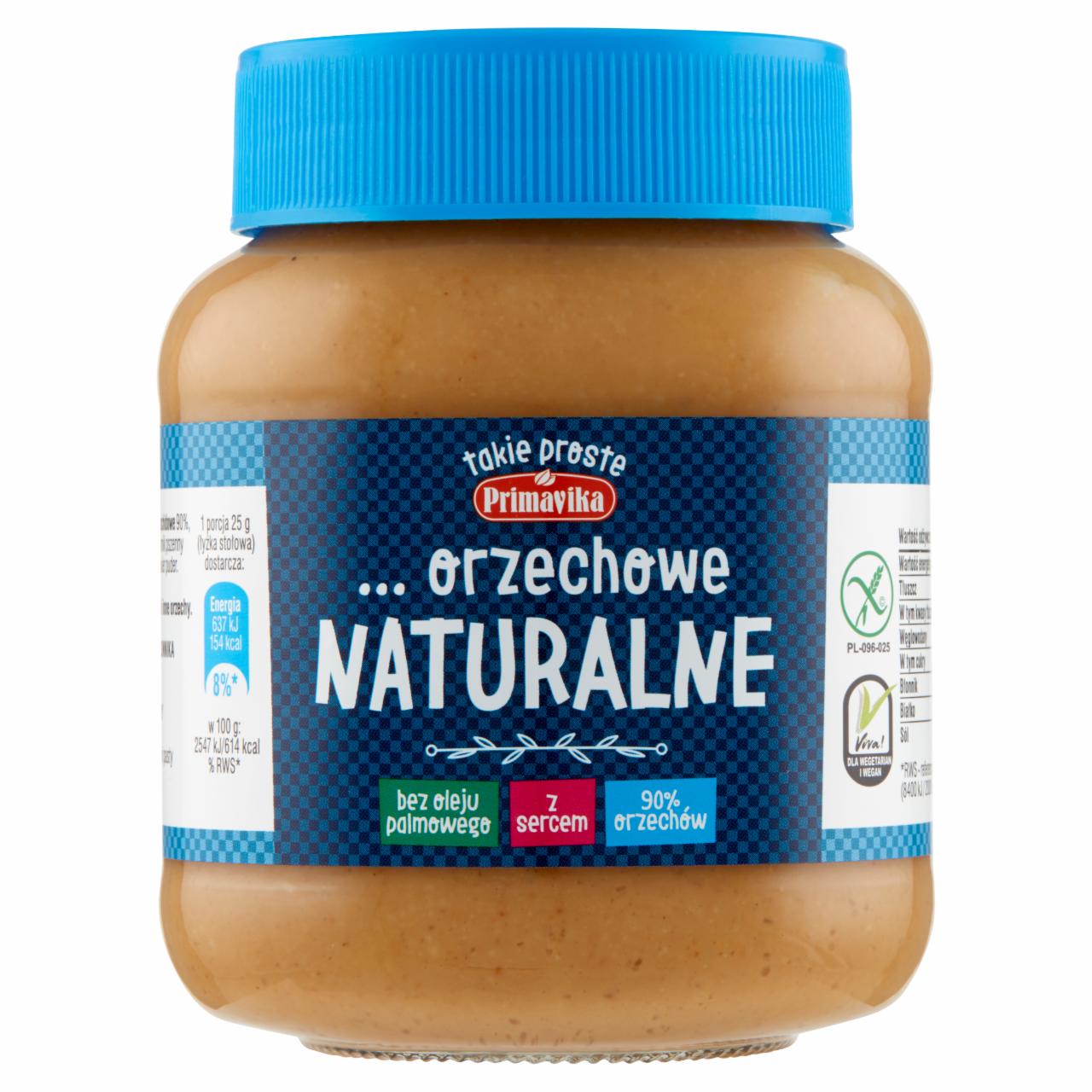 Zdjęcia - Primavika Pasta orzechowa naturalna 350 g