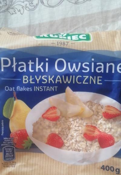 Zdjęcia - Płatki owsiane błyskawiczne Kupiec