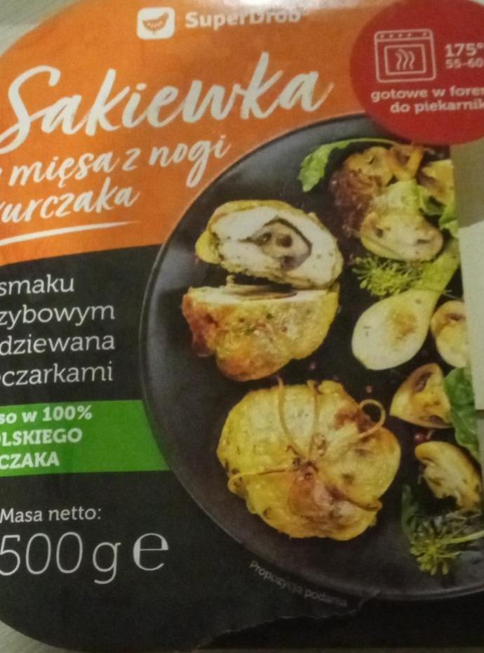 Zdjęcia - sakiewka z mięsa z nogi kurczaka super drób