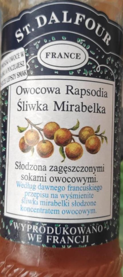 Zdjęcia - Owocowa rapsodia śliwka mirabelka St. Dalfour