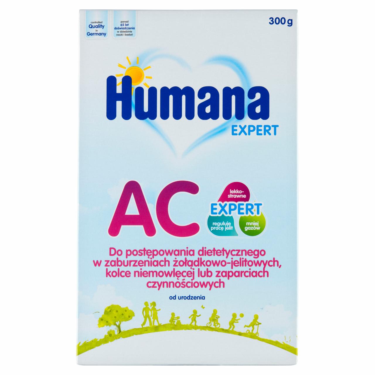 Zdjęcia - Humana Expert AC Żywność specjalnego przeznaczenia medycznego od urodzenia 300 g