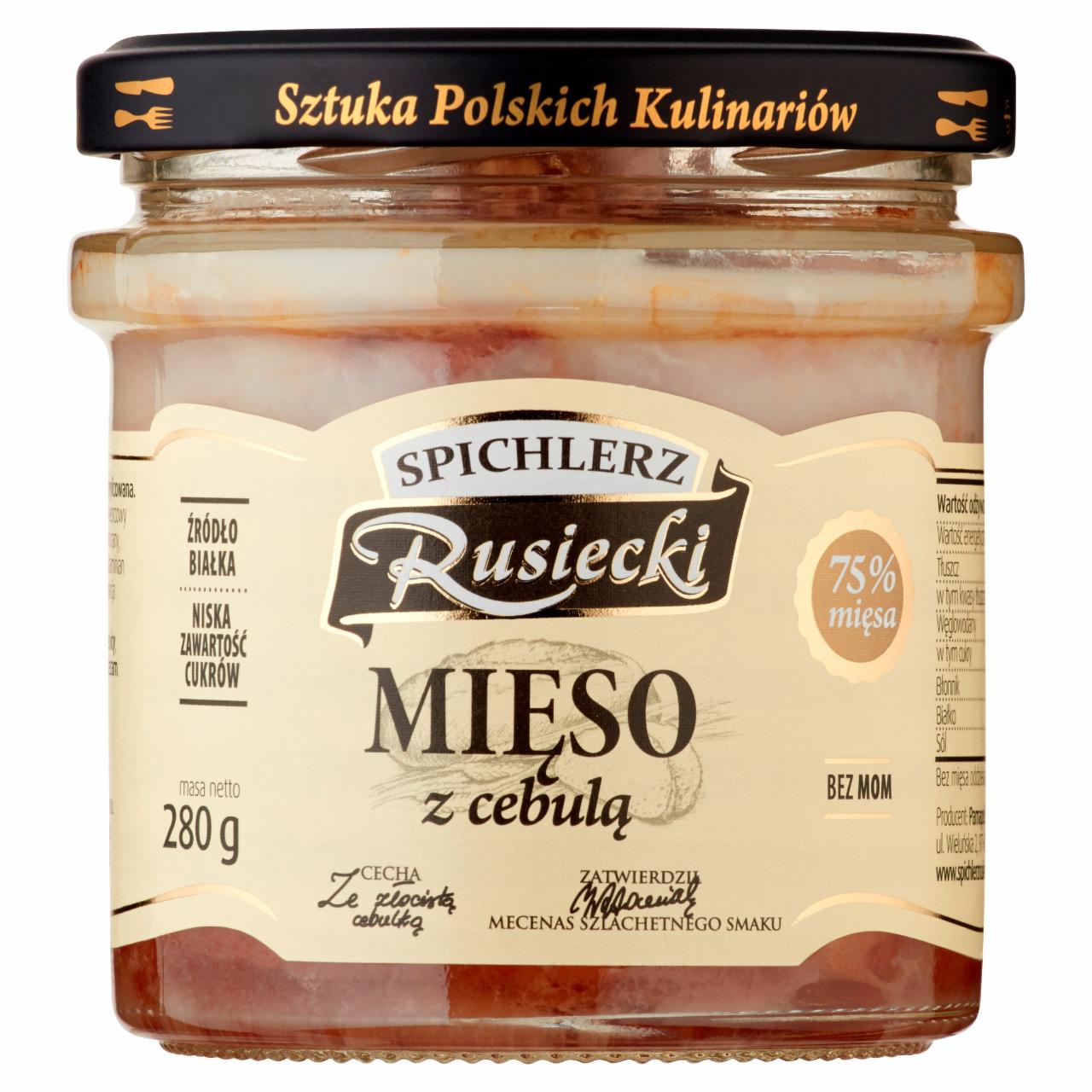 Zdjęcia - Spichlerz Rusiecki Mięso z cebulą 280 g