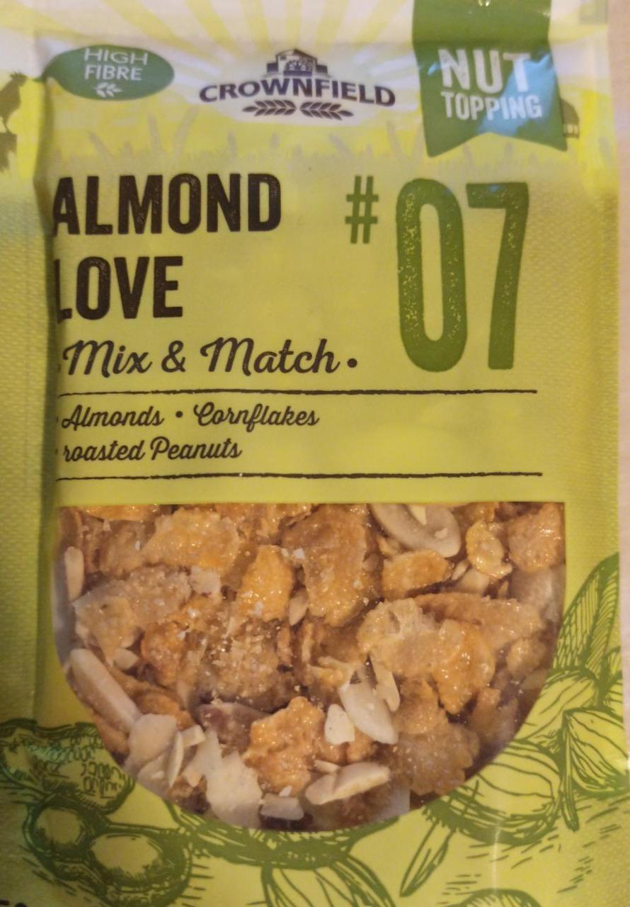 Zdjęcia - almound love #07 crownfield 50g