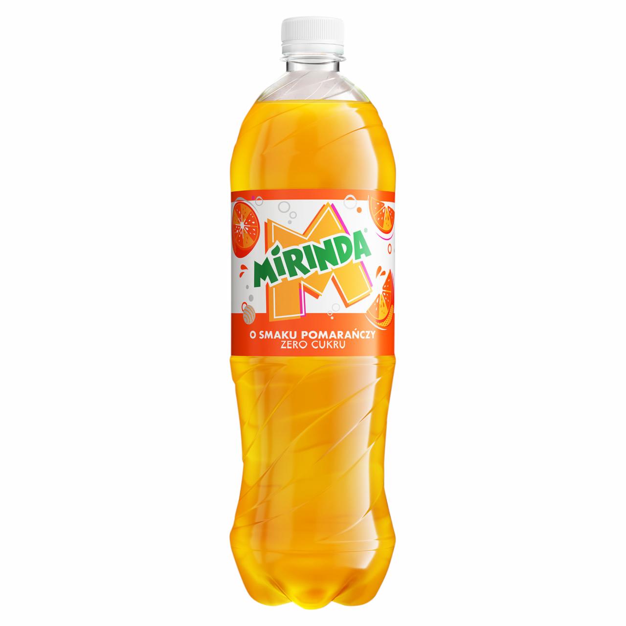 Zdjęcia - Mirinda Zero cukru Napój gazowany o smaku pomarańczy 1 l