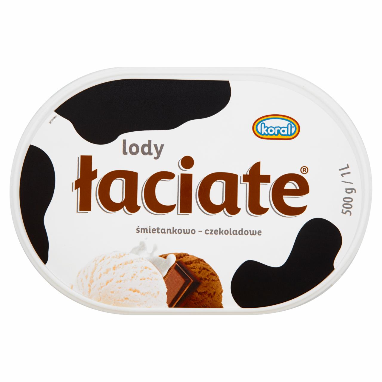 Zdjęcia - Łaciate Lody śmietankowo-czekoladowe 1 l