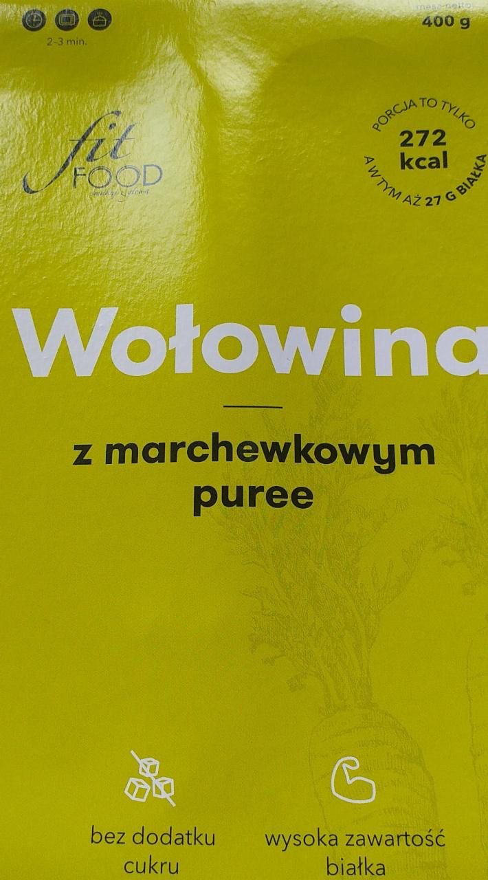 Zdjęcia - wołowina z marchewką fit food