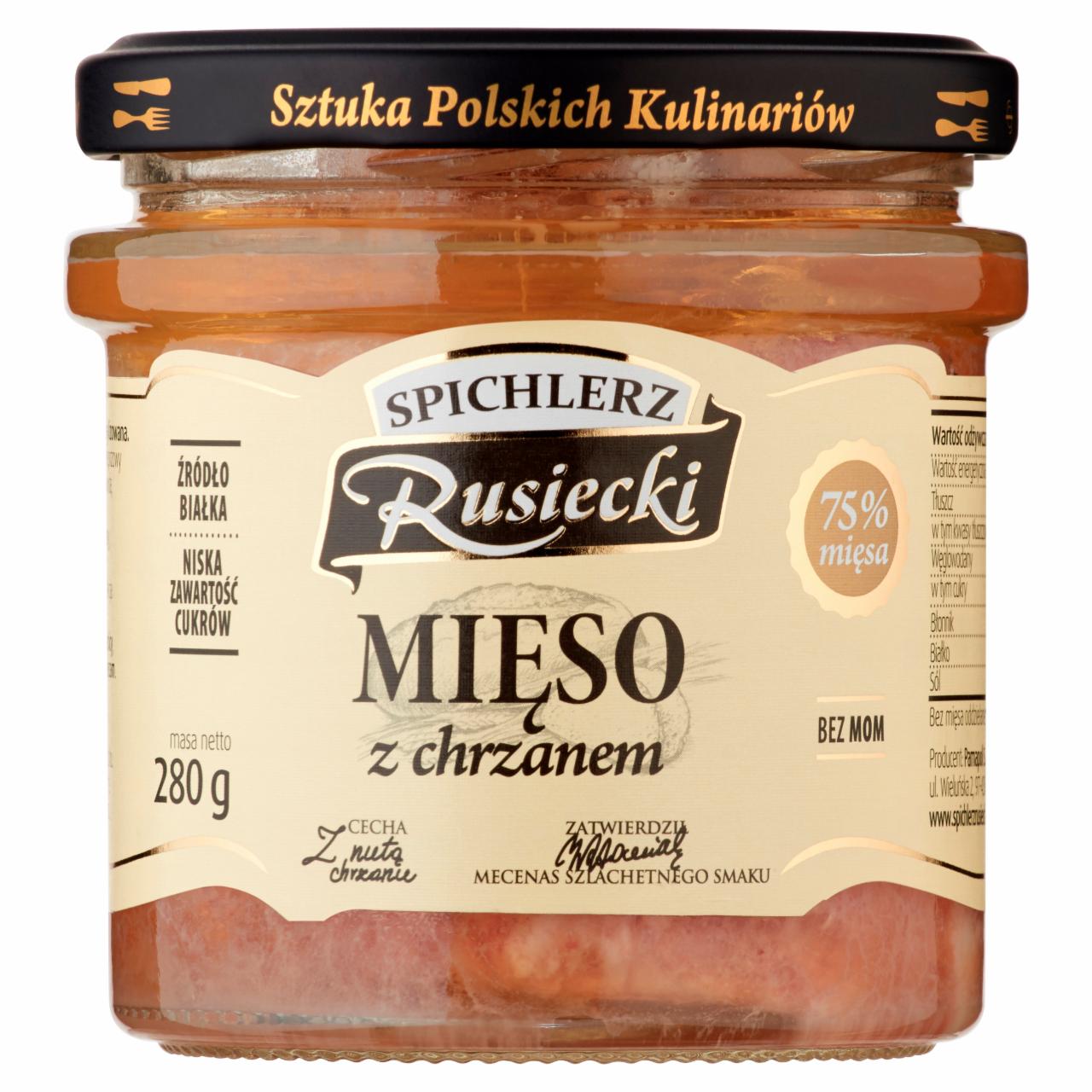 Zdjęcia - Spichlerz Rusiecki Mięso z chrzanem 280 g