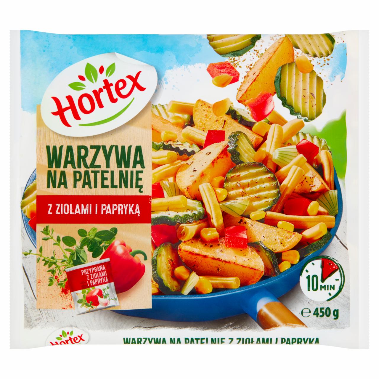 Zdjęcia - Warzywa na patelnię z ziołami i papryką Hortex