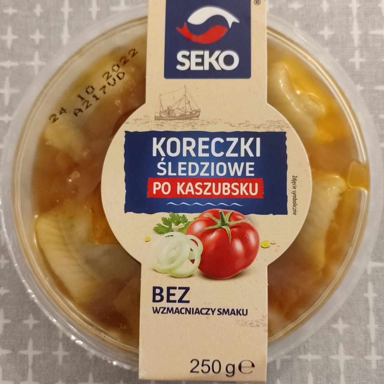 Zdjęcia - SEKO Koreczki śledziowe po kaszubsku 220 g