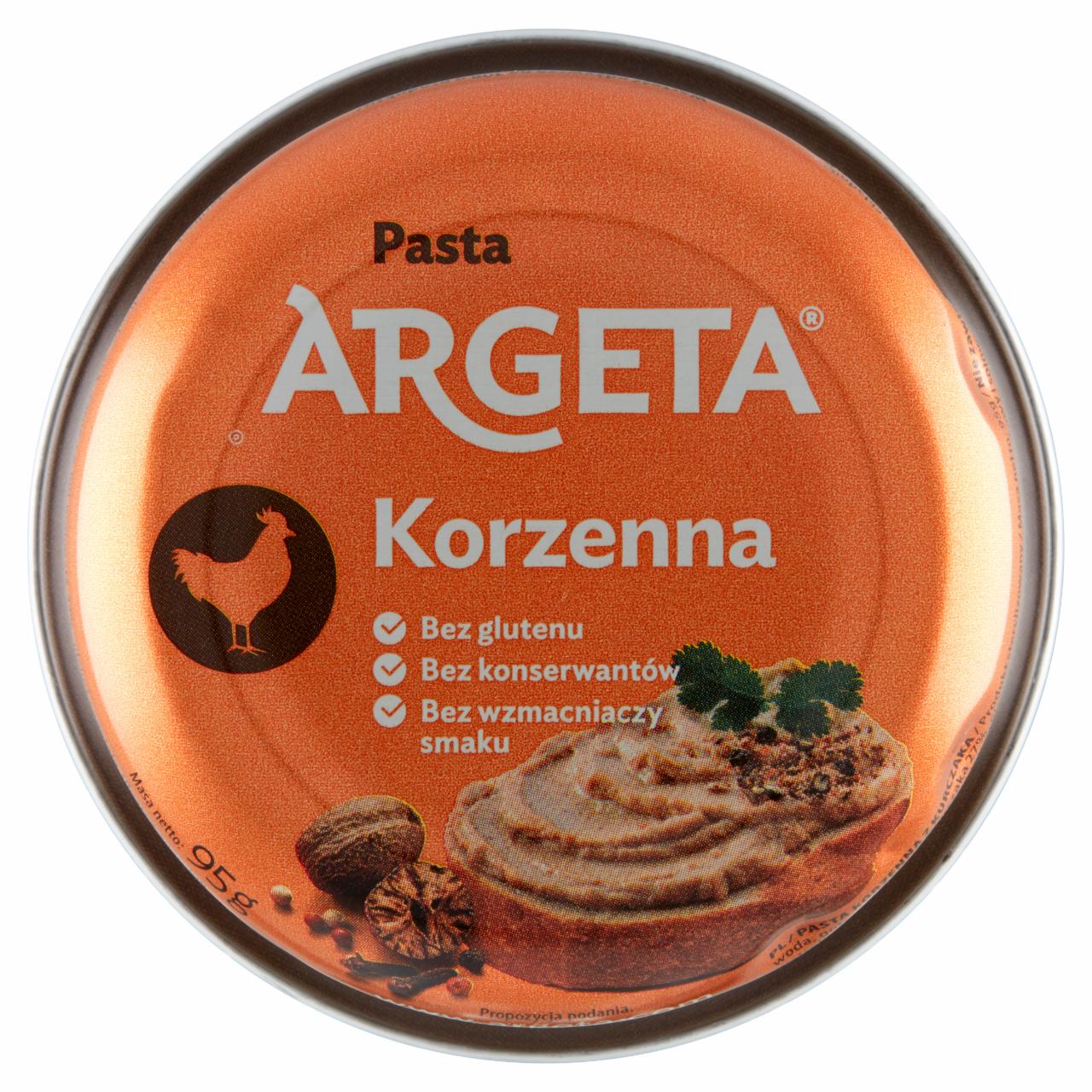 Zdjęcia - Argeta Pasta korzenna 95 g