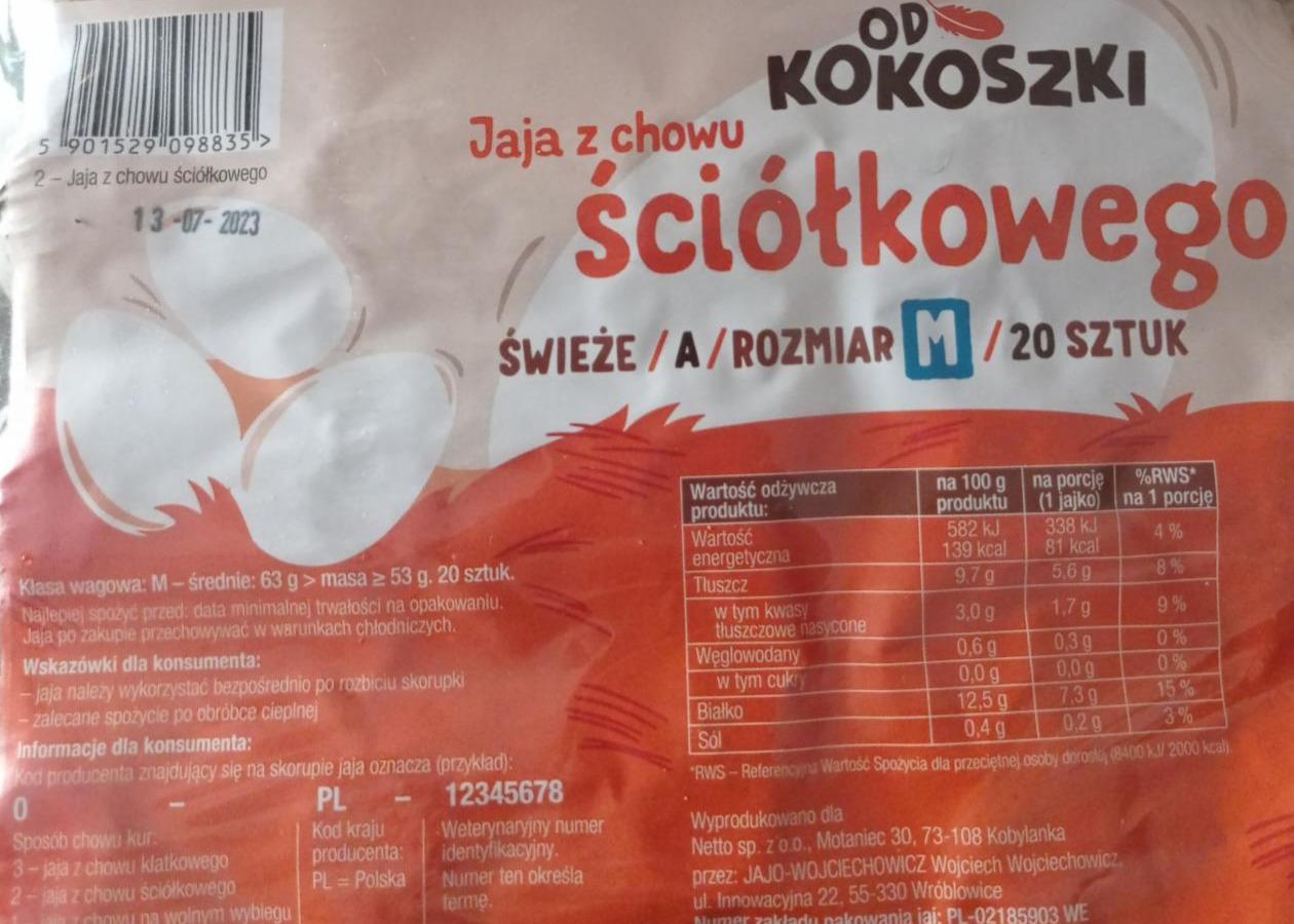 Zdjęcia - Jaja z chowu ściółkowego Od kokoszki