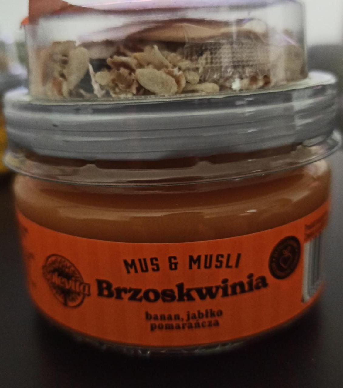 Zdjęcia - Mus & Musli Brzoskwinia banan jabłko pomarańcza Solevita