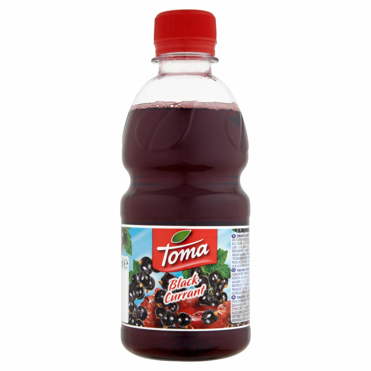 Zdjęcia - Toma Nektar z czarnej porzeczki z soku zagęszczonego 330 ml