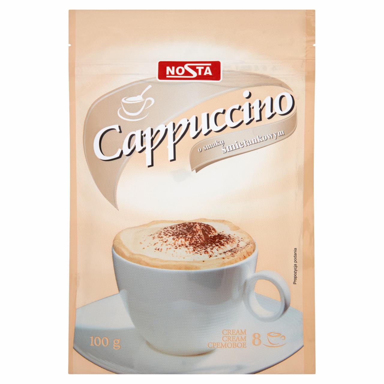 Zdjęcia - Nosta Cappuccino o smaku śmietankowym 100 g