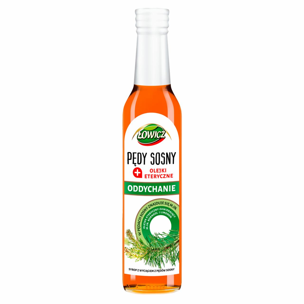 Zdjęcia - Łowicz Oddychanie Syrop z wyciągiem z pędów sosny 250 ml