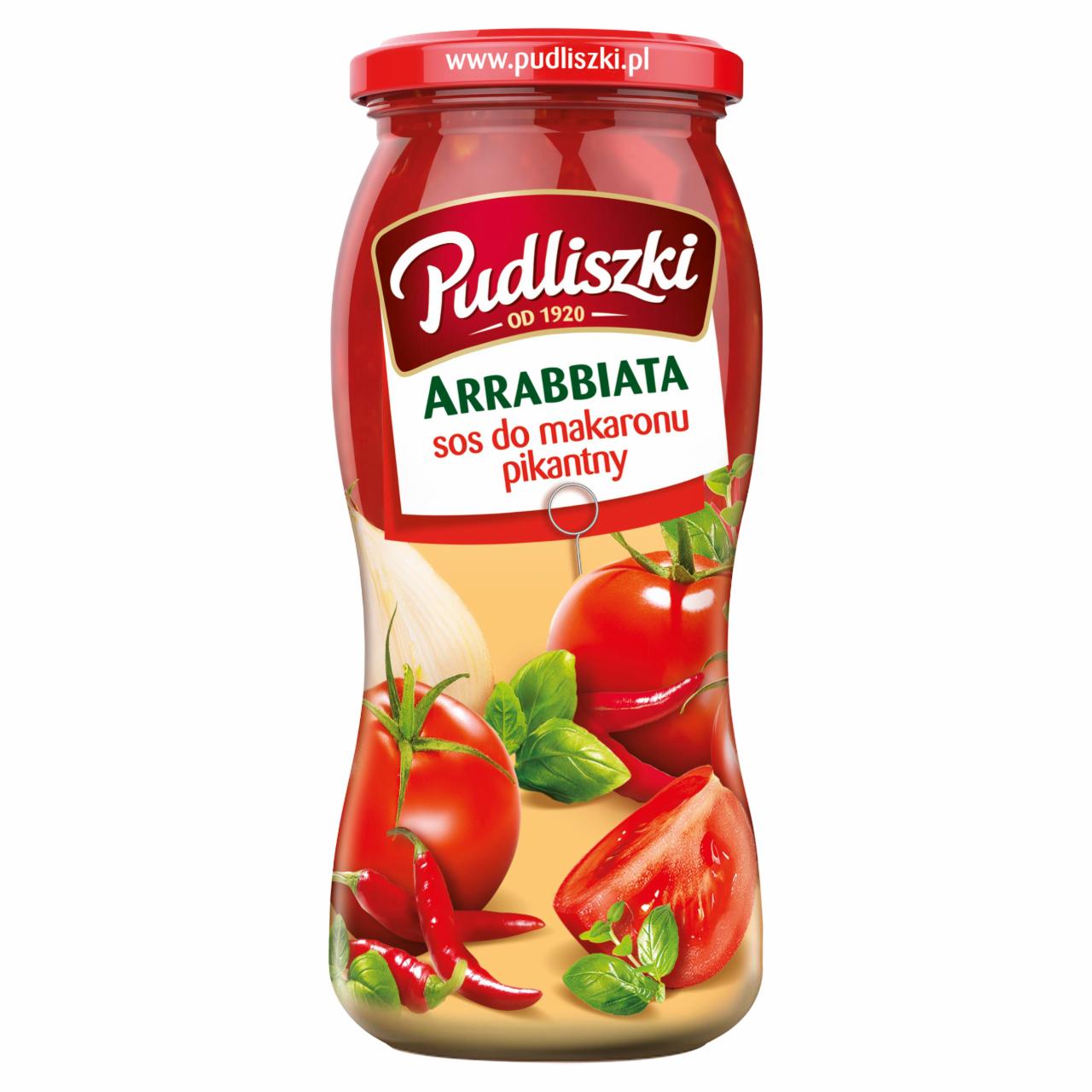 Zdjęcia - Pudliszki Sos Arrabbiata do makaronu pikantny 500 g