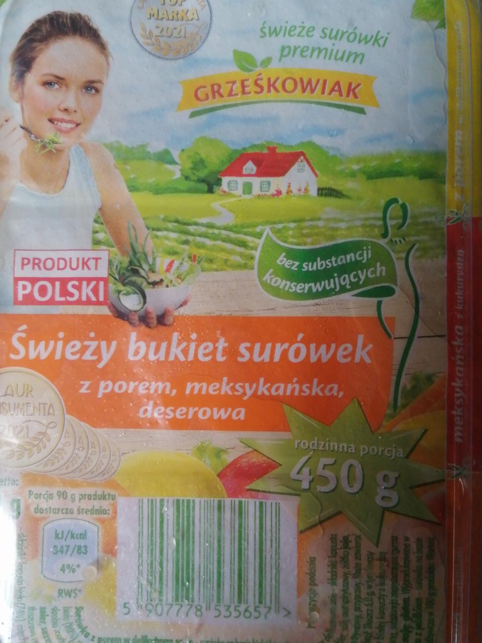 Zdjęcia - Świeży bukiet surówek grześkowiak