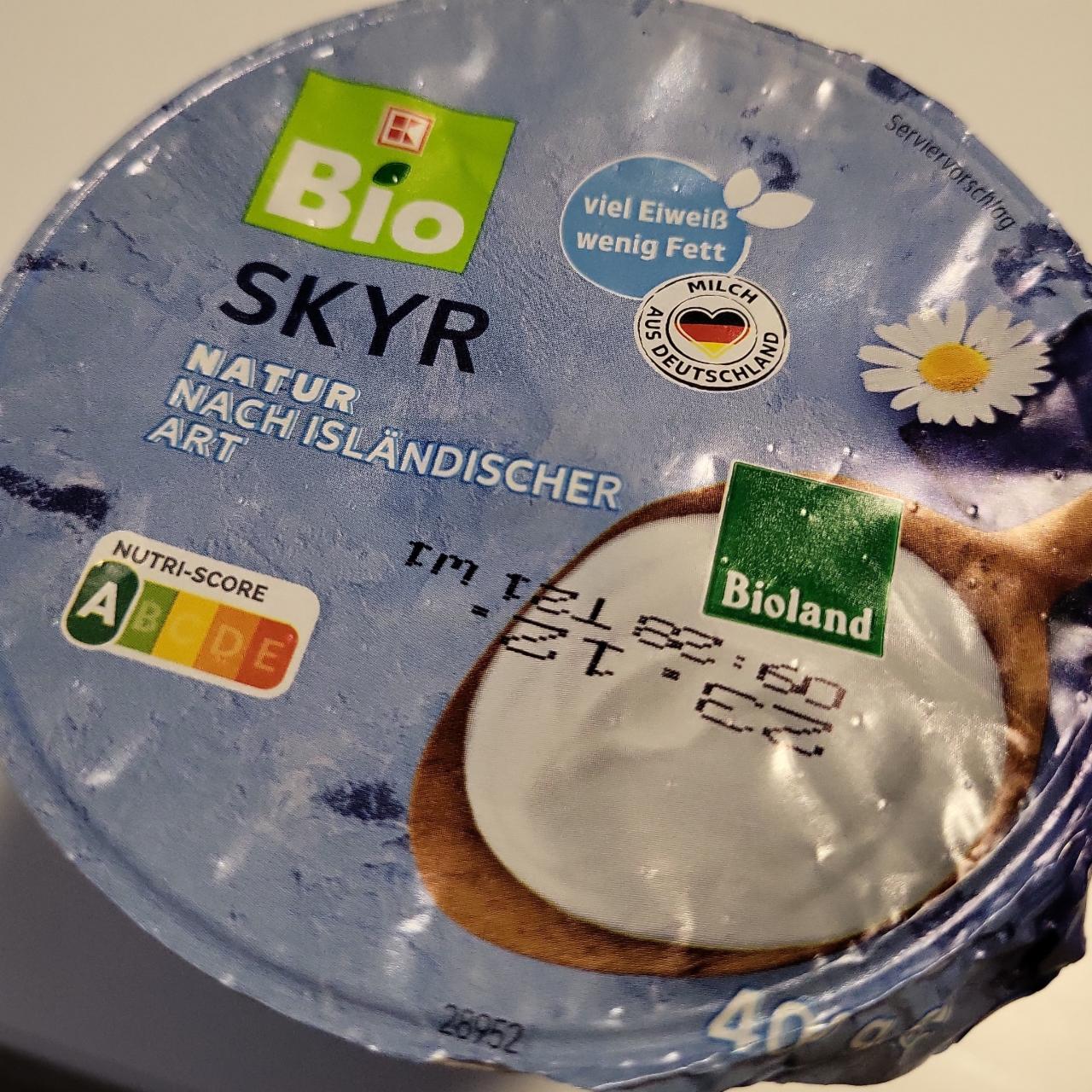 Zdjęcia - Skyr natur nach isländischer art K-Bio