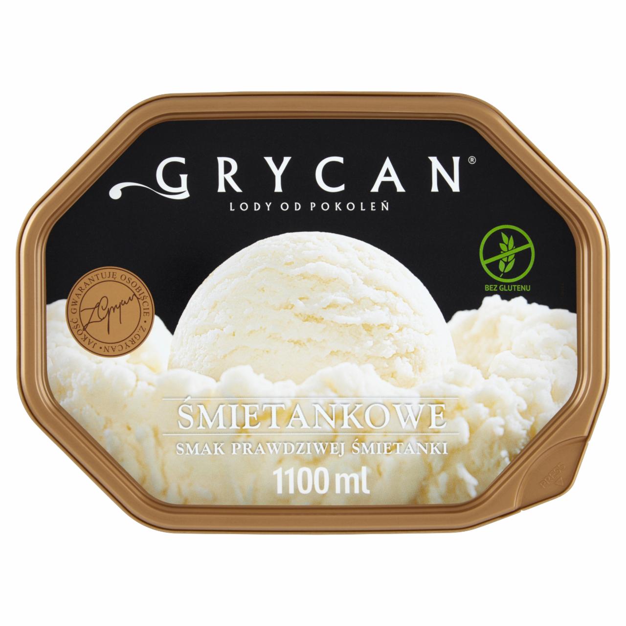 Zdjęcia - Grycan Lody śmietankowe 1100 ml