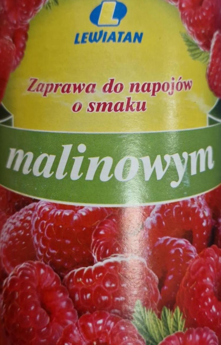 Zdjęcia - Zaprawa do napojów o smaku malinowym Lewiatan