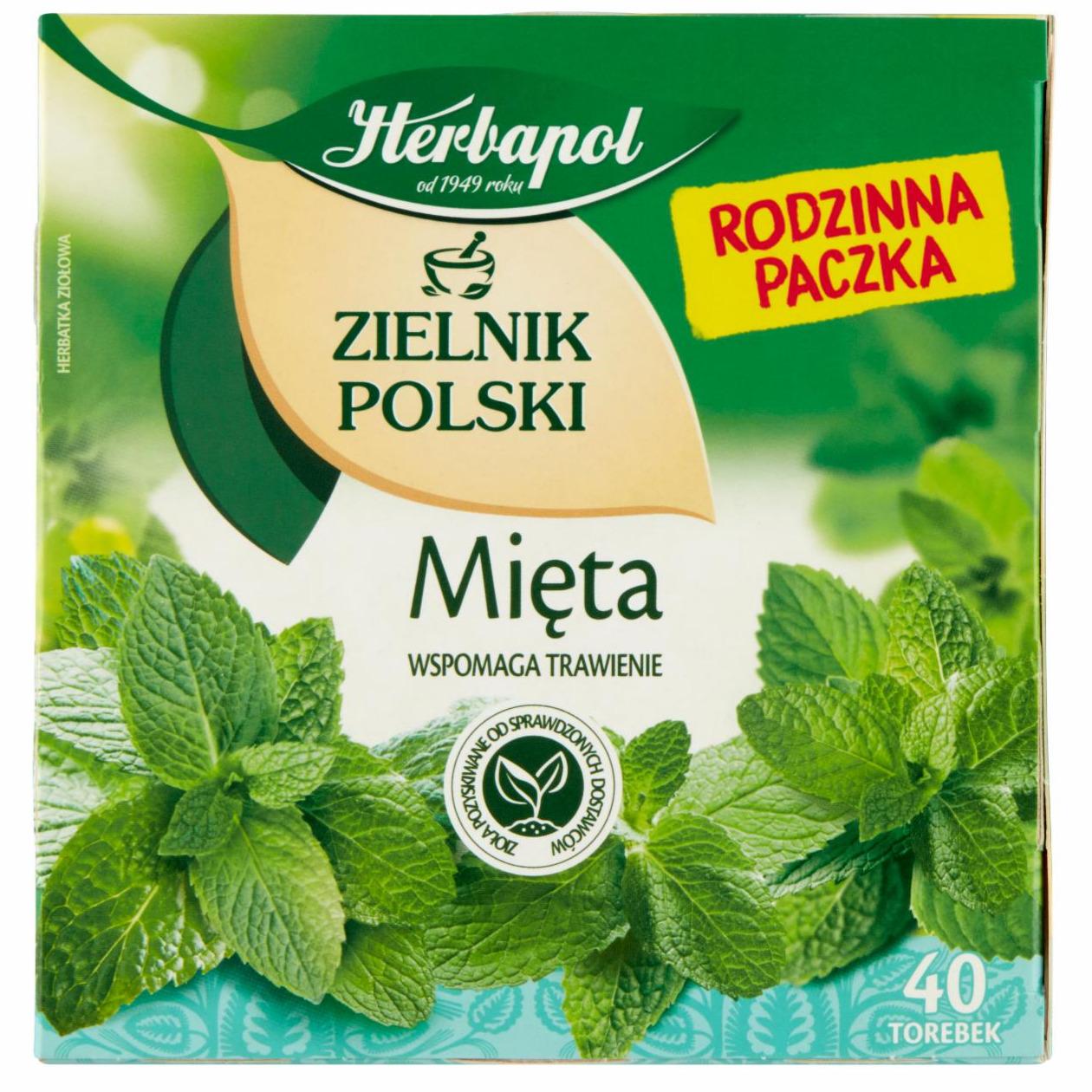 Zdjęcia - Zielnik Polski Herbatka ziołowa mięta Herbapol