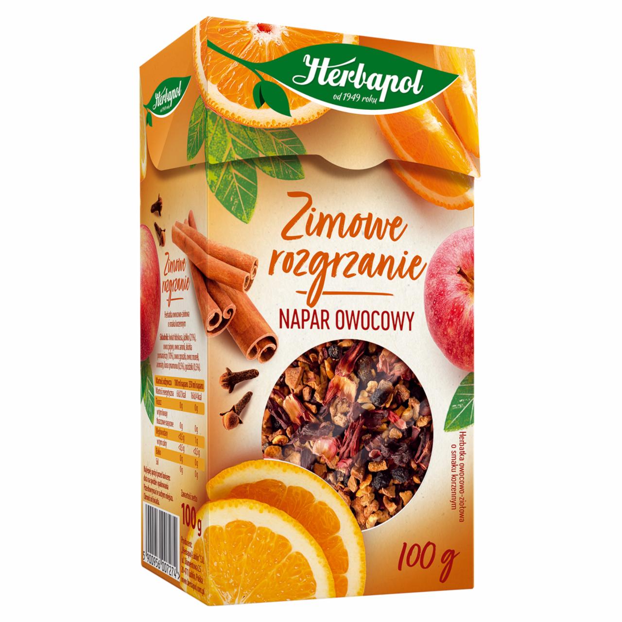 Zdjęcia - Herbapol Napar owocowy zimowe rozgrzanie 100 g