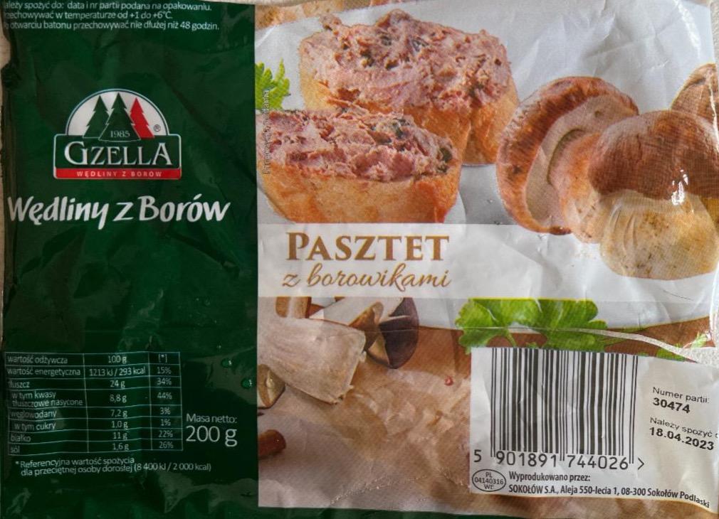 Zdjęcia - Pasztet z borówkami Gzella