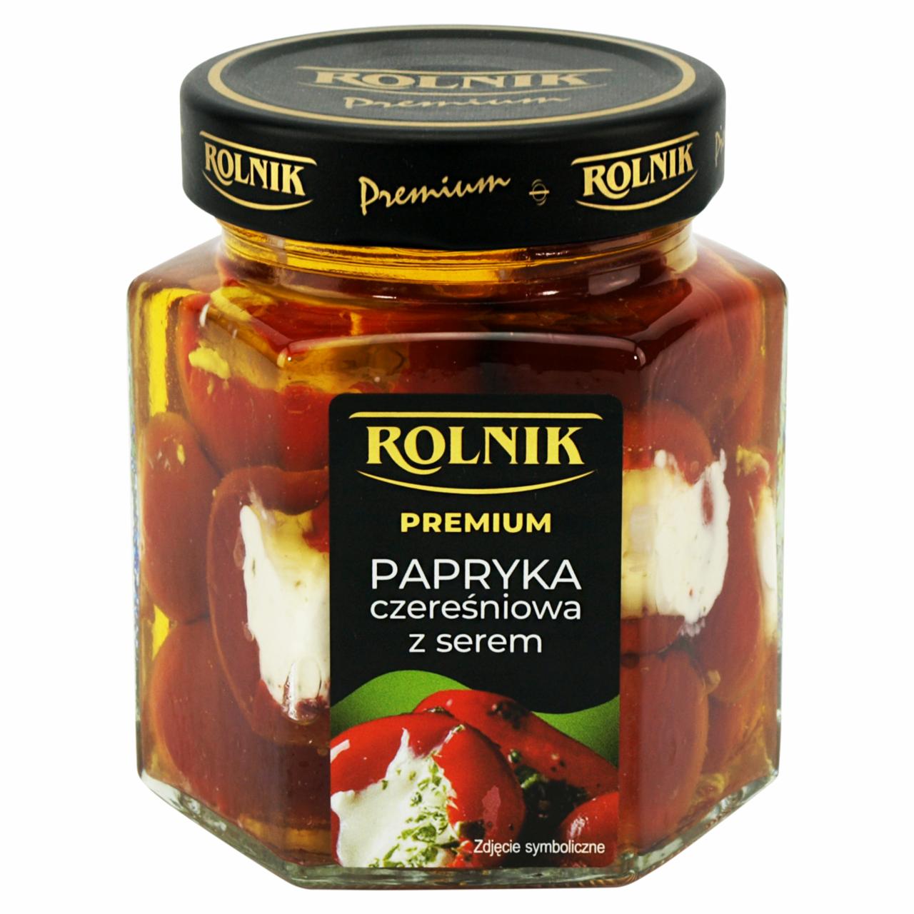 Zdjęcia - Rolnik Premium Papryka czereśniowa z serem 280 g